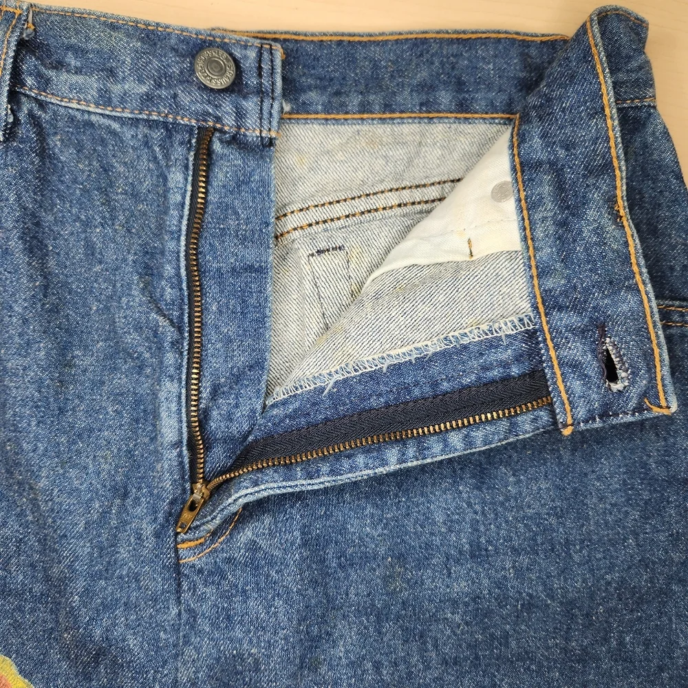 Vintage Levi's Denim‎ Skirt Size 11